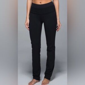 Lululemon Straight-up Pants  Black  size 12  NWT